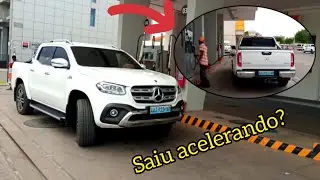 CAMIONETA DE MERCEDES BENZ X350D TURBO A ABASTECER⛽⛽
