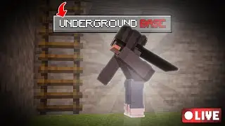 MAKING A UNDERGROUND BASE AND FULL EMERALD BEACON🔥MINECRAFT HARDCORE🔴SYNCEHSAN🔴2k