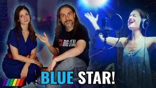 Bouncing with Kortessa into Blue Star! The first track of our new music project.
