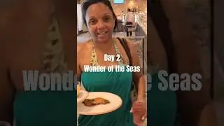 Day 2 on #wonderoftheseas. Click link to watch the full episode now. 😃 #shorts #cruise #cruisevlog