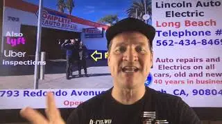 Ruben at Lincoln Auto Electric in Long Beach fixes any type of vehicle, old or new, big or small