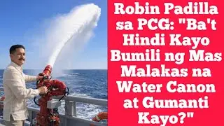 Robin Padilla sa PCG: 