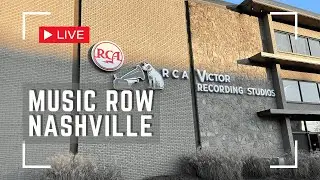 Music Row Nashville Afternoon! Live Walking Tour!