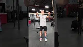 Shoulder press (pvc/barbell)