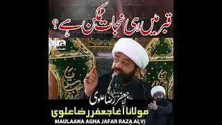 Qabar mein hi nijaat mumkin hai? | Maulana Agha Jafar Raza Alvi