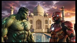 Hulk movie Taj Mahal Ke Samne Hulk Aur Iron Man 😱 | India Mein Avengers Entry 🔥