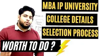 MBA Admission process IP university 2022 College reviews 🔥🔥