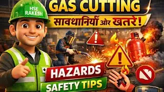 Gas Cutting Safety | Hazards aur Precautions | Industrial Safety Training