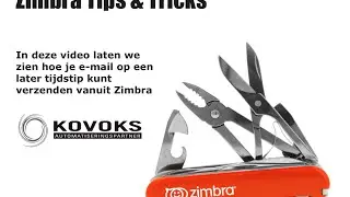 Webinar Kovoks Zimbra 8.5