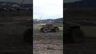 Fun in the mud racing with a plot twist! #justsendit #offroad #racing