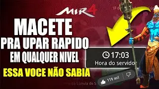 MACETE PARA O MELHOR SPOT DE EXP PRO SEU PERSONAGEM NO MIR4