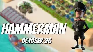 Boom Beach - NEW! Hammerman Attacks 7 Stage Event - 26th October