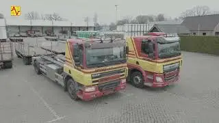 Bij Antonis Verhuur rijdt de chauffeur met moderne nieuwe vrachtwagens.