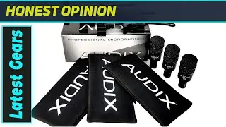 Audix D2-Trio: лучший набор микрофонов для ударных инструментов для мощной перкуссии!