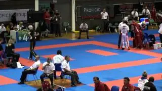 WAKO Kickboxing - EC 2014 - LC -69kg - Mathieu(SUI) - Leonard(IRL)