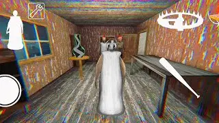 Granny and grandpa as playing on granny house escape granny game play 