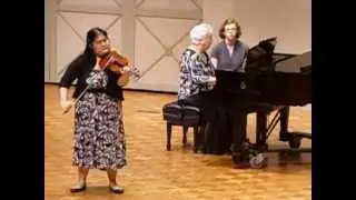 Legende    Henri Wieniawski   Violin; Mari Hashimoto,  Piano; Julie Smith