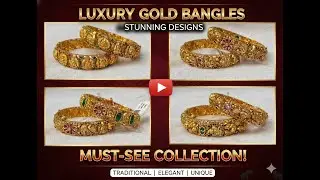 Temple bangles part 1  #womenbangles #antiquejewellery