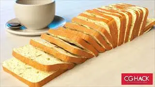 Bread Simulation | Tyflow PRO + Download Scene