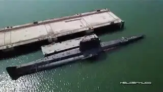 Navios militares ao abandono na Lisnave com Dji Mavic Pro