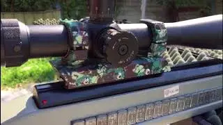 Test su  carabina HW977 - Test on air gun HW977