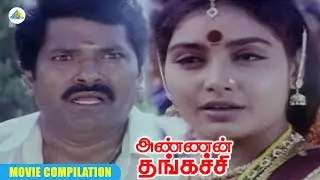 அதுக்கு மிஞ்சுன செல்வம் வேற என்னம்மா இருக்கு?... | Annan Thangachi movie compilation | Charan Raj