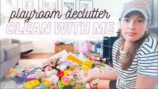 PLAYROOM DECLUTTER: TOY ORGANIZATION & STORAGE