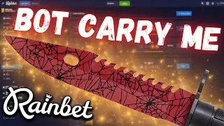 RAINBET CASE BATTLES &ndash; MY BOT CARRIED ME SO HARD! 😱🔥😍