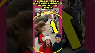 Princess Catherine And Prince William met little children||#royalfamily #royalnews