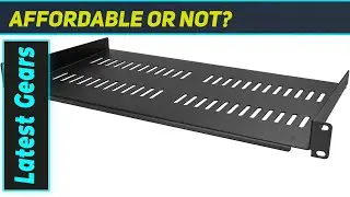 StarTech.com 1U Server Rack Shelf - The Best Vented Rack Mount Solution