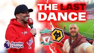 Jürgen Klopp's letztes Spiel💔⚽ | FC Liverpool vs. Wolverhampton Wanderers | Stadion VLOG