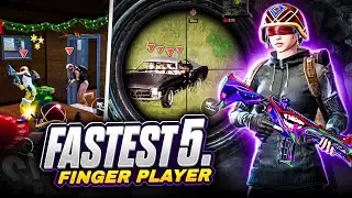 Fastest 5-Finger Player on Android 😱 | BGMI