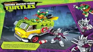 Mega Bloks Instructions | Teenage Mutant Ninja Turtles | DMX54 | Party Wagon