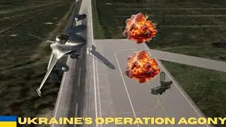 Ukraine's Most Deadliest AIR ATTACK ON RUSSIAN Airfield! #ukraine #russian