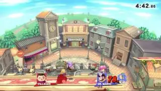 Luke Snywalker (Villager) vs LoF Hackoru (Dr. Mario) - Smash Wii U
