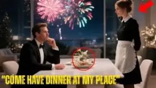 The Lonely Millionaire Spent Christmas Alone&hellip; Until His New Maid Said, &ldquo;Come Have Dinner at My Place
