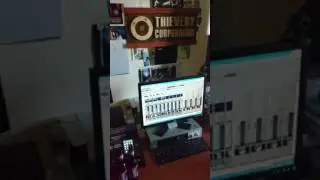 Sleepy Wonder in his studio, working on Beats.. NCMG