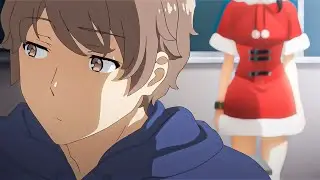 Bunny Girl Senpai season 2 is HERE! (reacting to Rascal Does Not Dream of Santa Claus)
