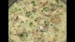 Chicken Butter garlic gravy recipe || butter garlic chicken recipe || easy garlic chicken @realsabis