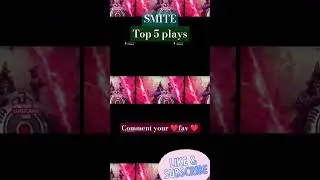Smite Top 5 plays #smite | Smite viral gameplay #smitegameplay