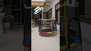 55 inch Trampoline 😍❣️ Assembly Video #youtubeshorts #ytshorts #Trampoline