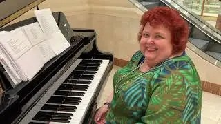 Baby the Rain Must Fall played on piano by Patsy Heath