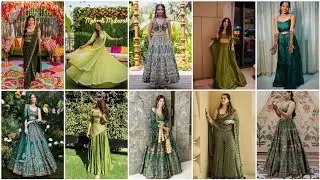 Top Mehendi Outfit Ideas for Women | Latest Trending Looks 2025|Best Mehendi Outfits for Women ✨|