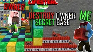 I Destroy Deadliest Player Base In This Lifestealsmp | i raid owner base | AppleMC