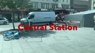 A trip to the SCG on the Light Rail