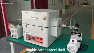 Programtherm 1200℃ Splitable Rotary Tube Furnace With Vacuum Pump
