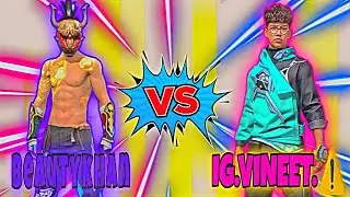 IG.VINEET.⚠️VS BEAUTYKHAN #1vs1 #garenafreefire #gameplay #youtube #viral 