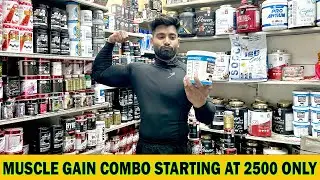 Orginal Supplement shop in delhi | muscle gain combo starting at 2500 Only | Gotzila Supplement
