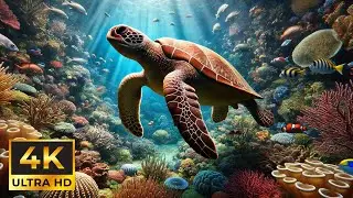 🌊 Soothing Ocean 4K Live Wallpaper | Relaxing Coral Views for Better Sleep & Meditation