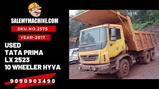 USED HYVA FOR SALE l USED TATA PRIMA LX 2523, 10 WHEELER HYVA FOR SALE l SALEMYMACHINE